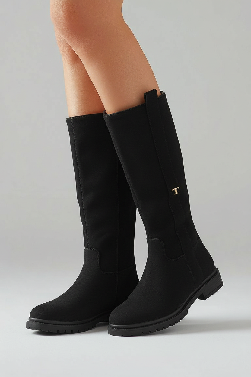 Bota Acamurçada Cano Alto