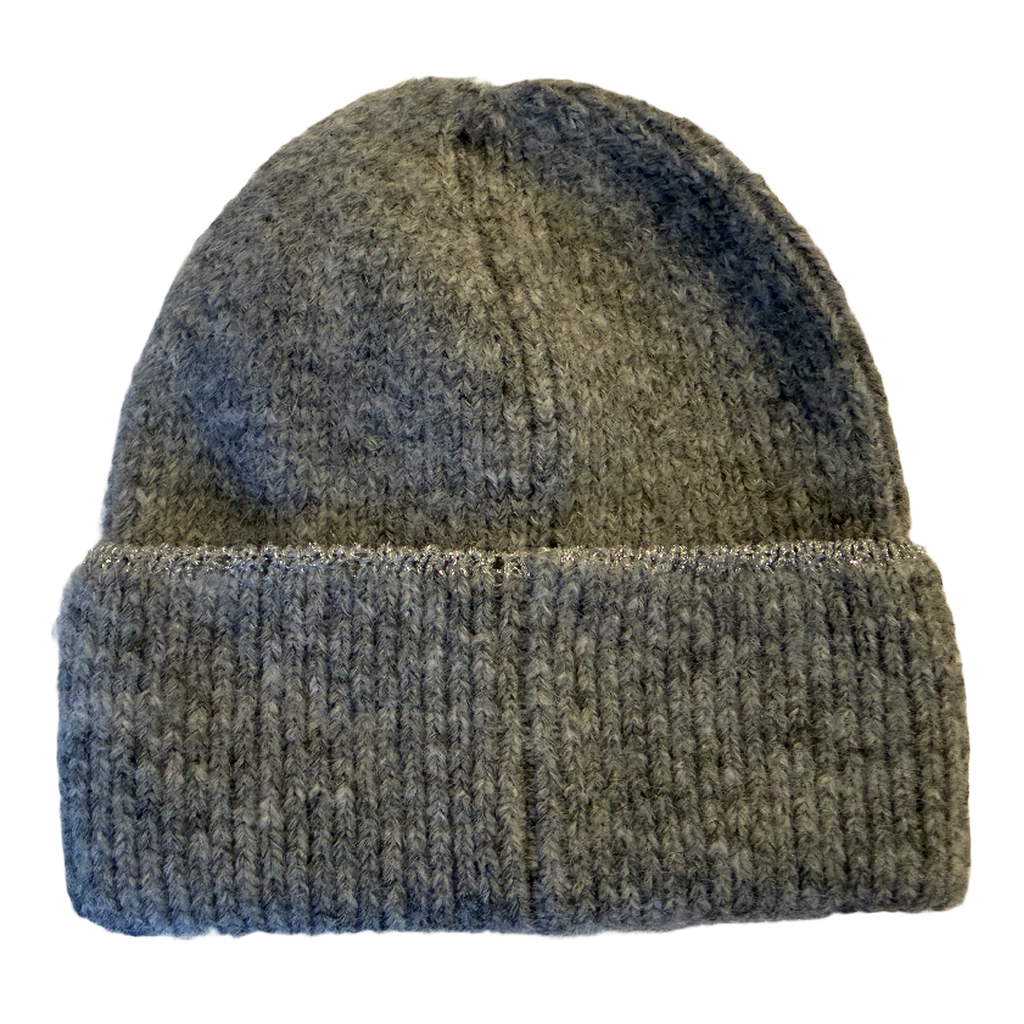 Gorro Cinzento Toque Caxemira