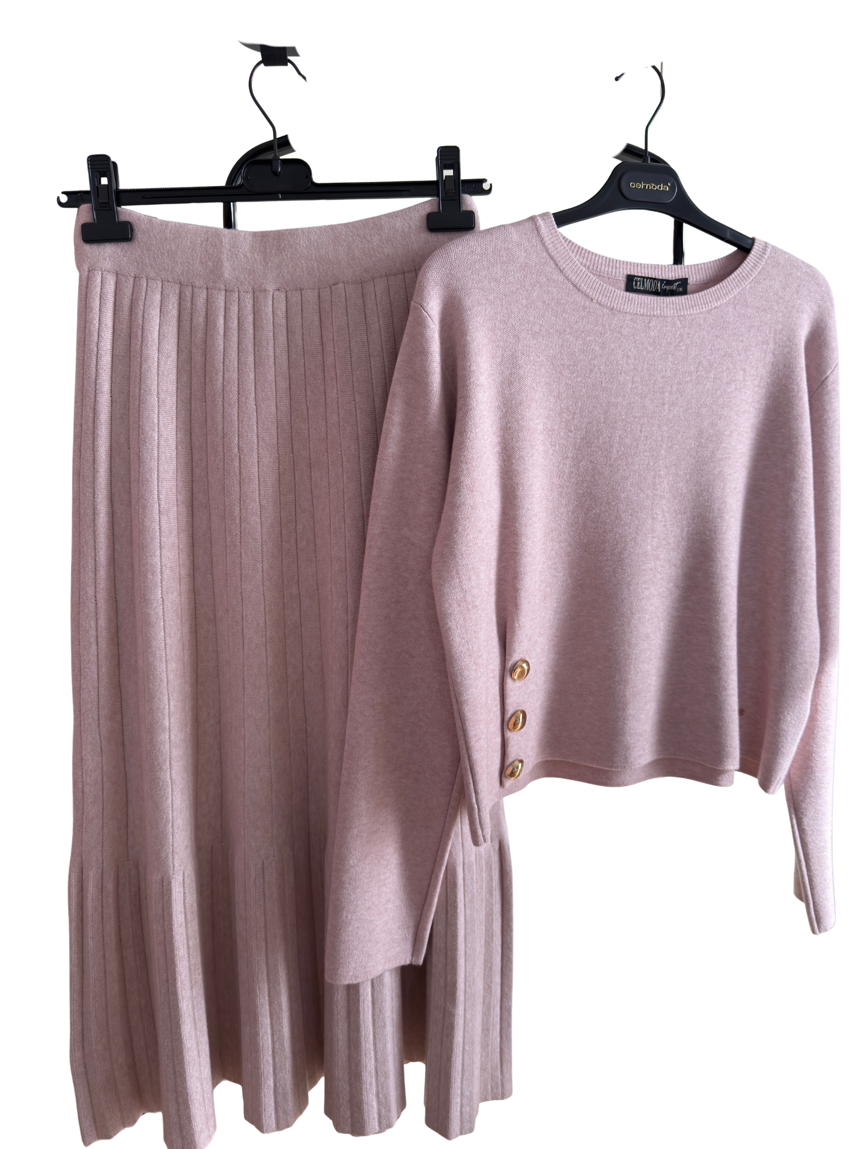 Conjunto Malha Rosa- Peças Vendidas em Separado